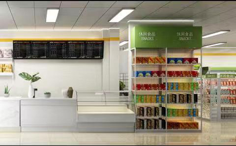 80平米耳光便利店(diàn)設計